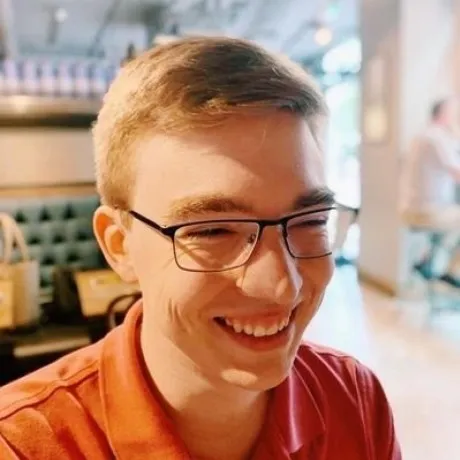 Andrew smiling too much at nothing